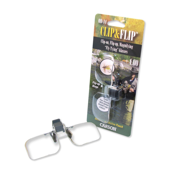 Carson Clip and Flip 1.5x Power Magnifying Lenses (OD-10)