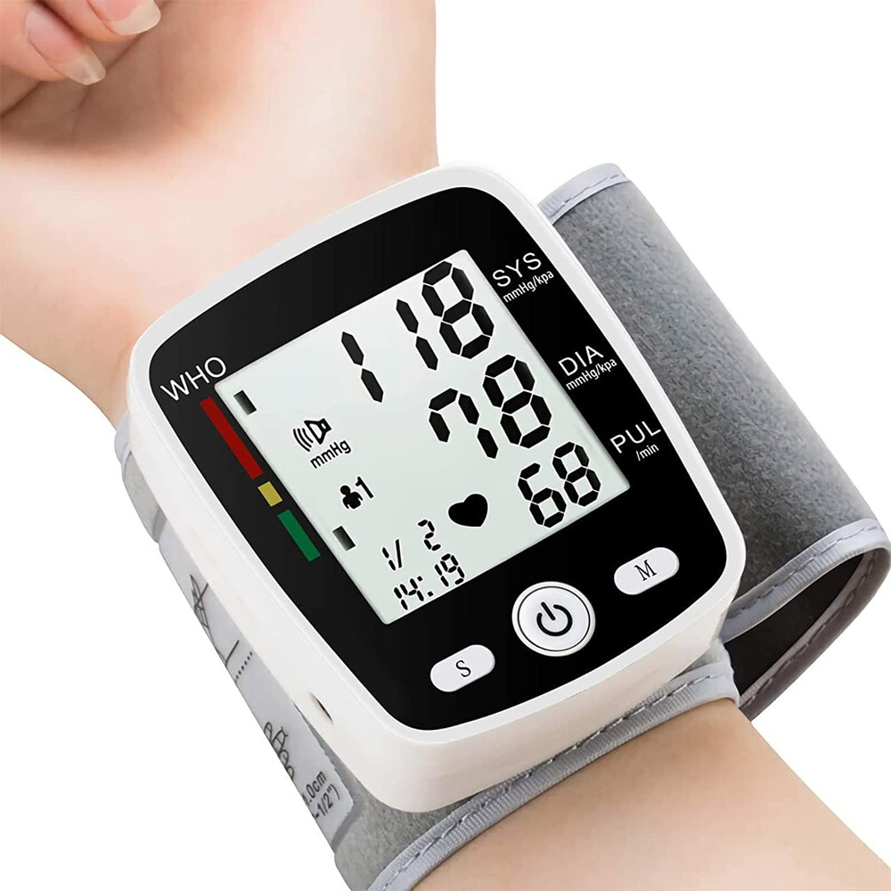 Wrist Electronic Blood Pressure Monitor with Large Screen Display,  Miscellaneous: Bernell Corporation